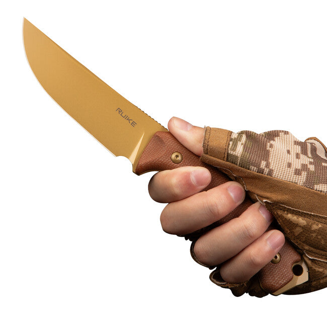 Ruike F186MN coltello, marrone