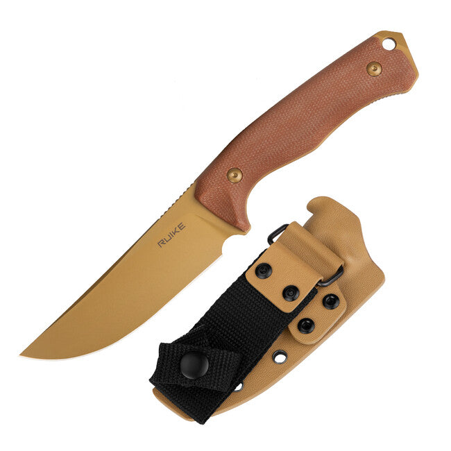 Ruike F186MN coltello, marrone