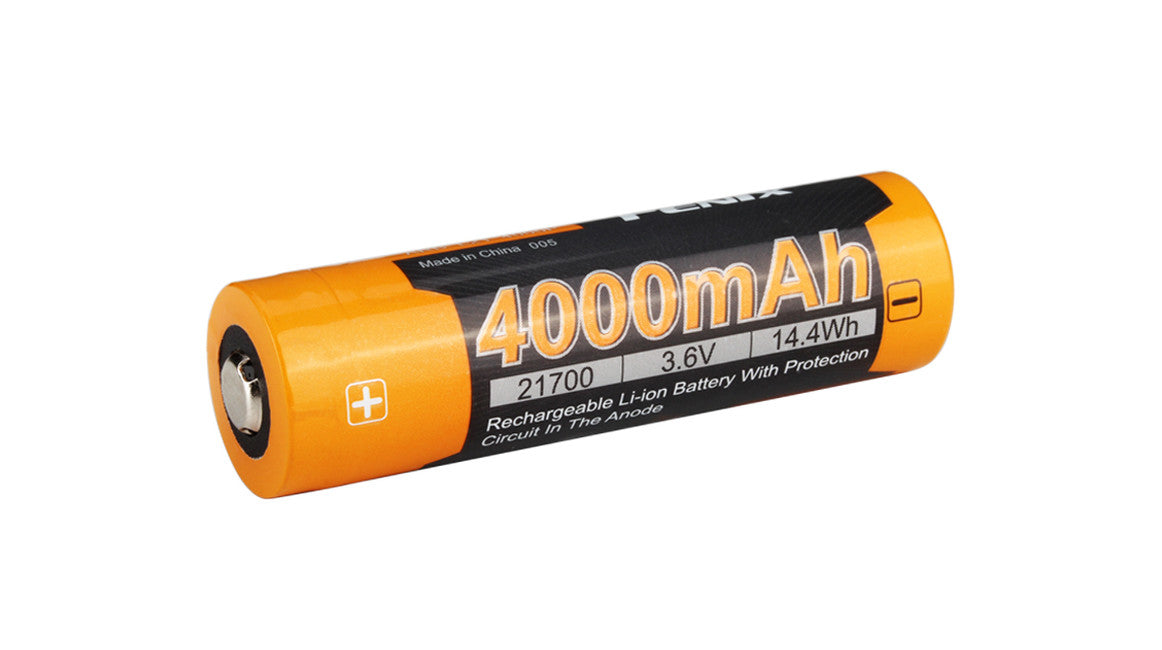 Fenix 21700 batteria ricaricabile 4000 mAh li-ion