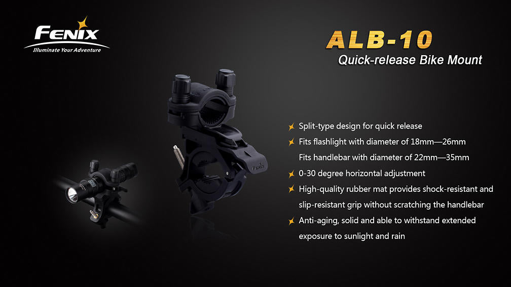Fenix ALB-10 supporto per torce da bicicletta
