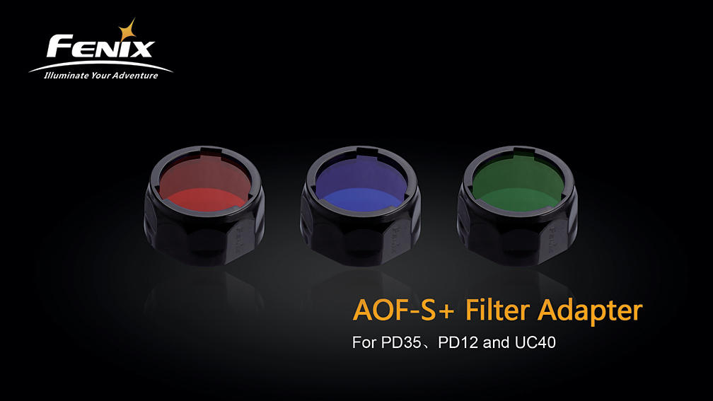 Fenix AOF-S+ filtro per torce, verde