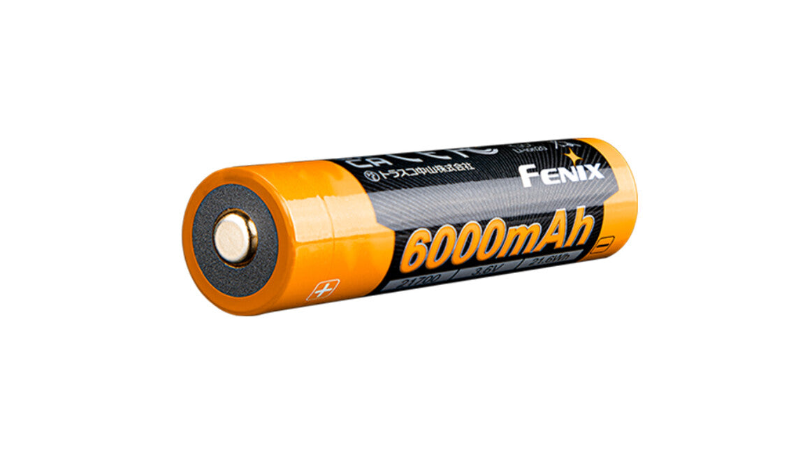 Fenix 21700 batteria ricaricabile 6000 mAh agli ioni di litio