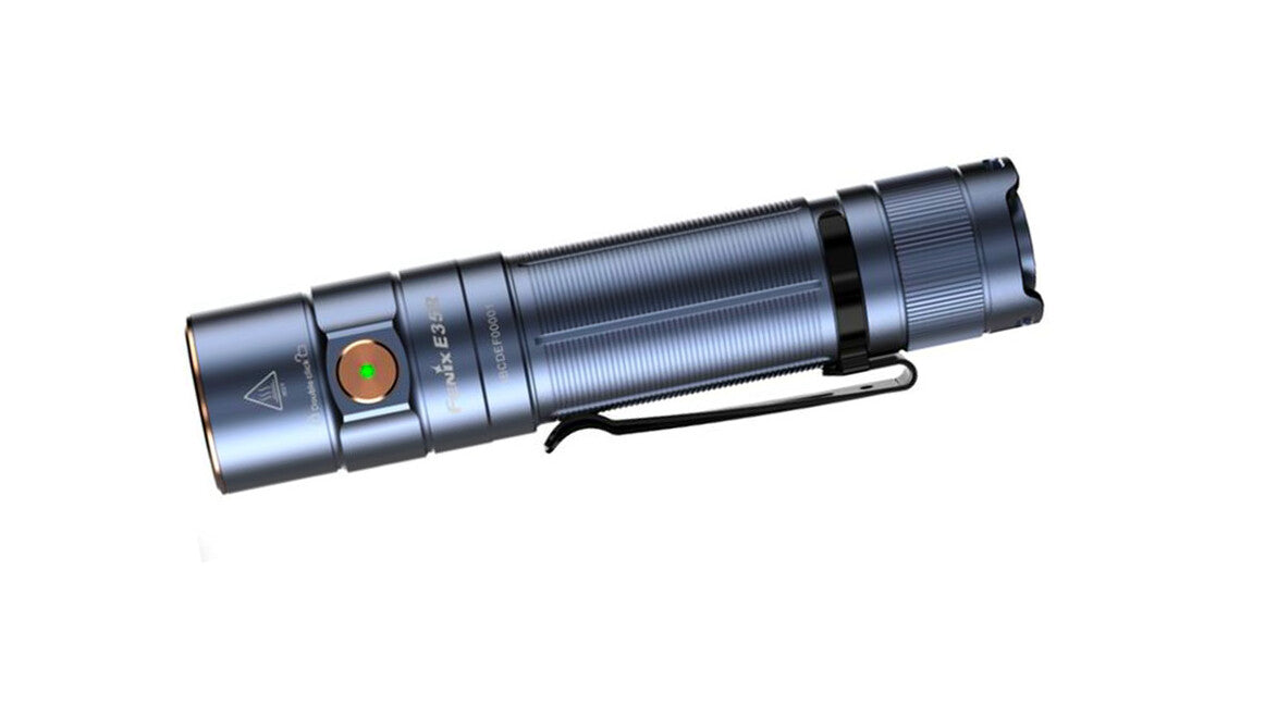 Fenix E35R torcia led ricaricabile, blu