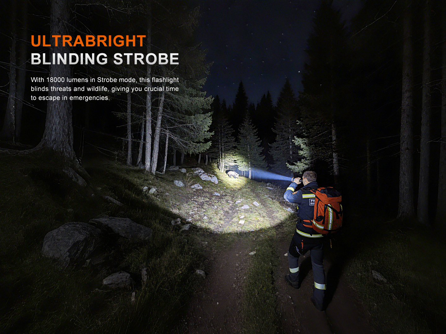 Fenix LR50R V2.0 LED svietidlo 
