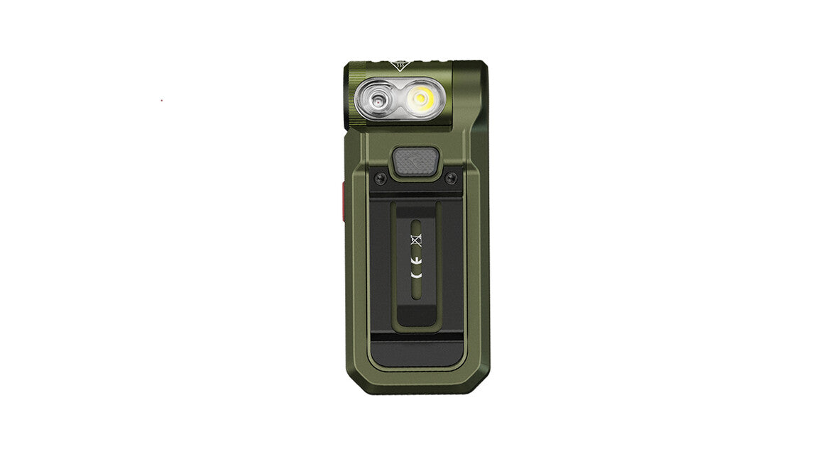 Fenix Sw05r-red torcia ricaricabile, verde