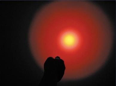 Fenix AOF-S filtro per torce, rosso