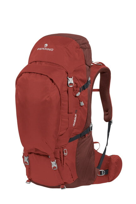 Ferrino Transalp zaino da trekking 75 L, rosso
