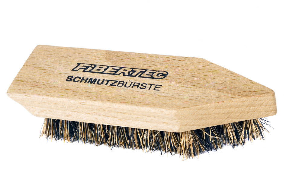 Fibertec Spazzola per lo sporco spazzola per lo sporco in setole vegetali