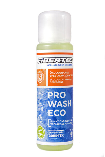 Fibertec Pro Wash Eco detergente concentrato per capi impermeabili e traspiranti 100 ml