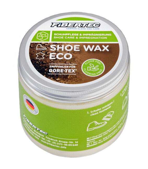 Fibertec Cera per scarpe Eco Cera per scarpe per la cura intensiva della pelle 500 ml