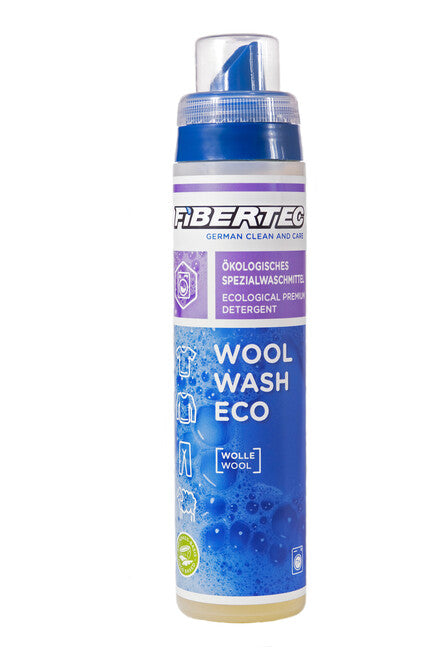 Fibertec Wool Wash detergente ecologico per lana Merino 250 ml