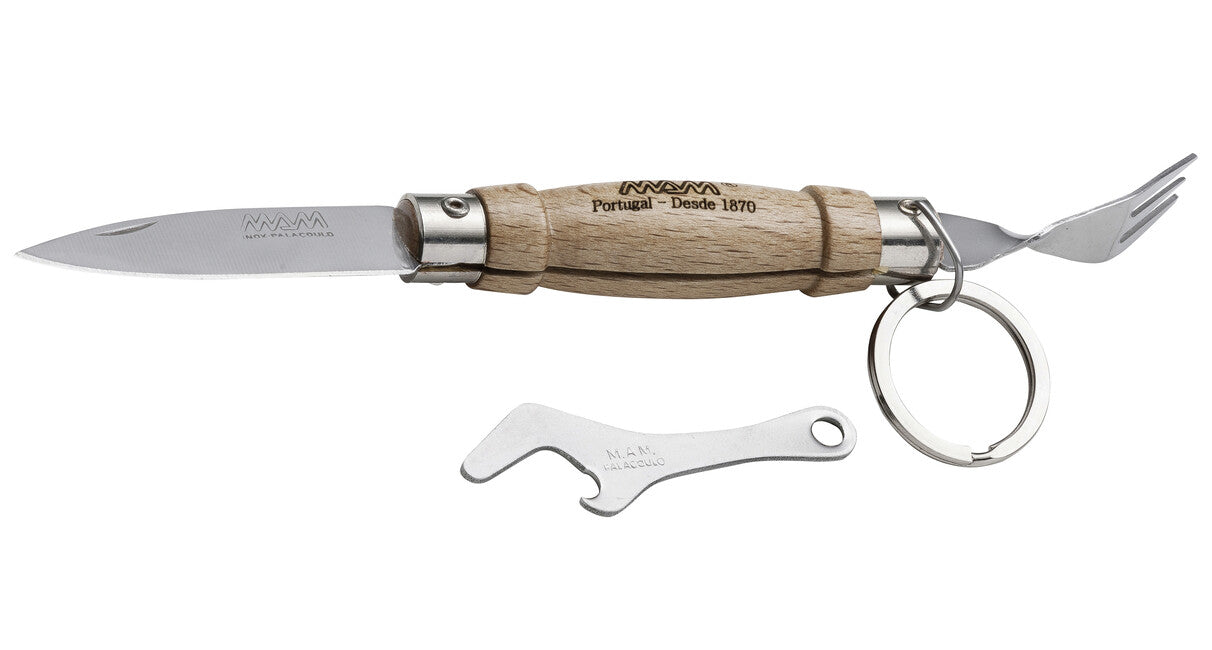 Filmam Navalha com Garfo, coltello da picnic