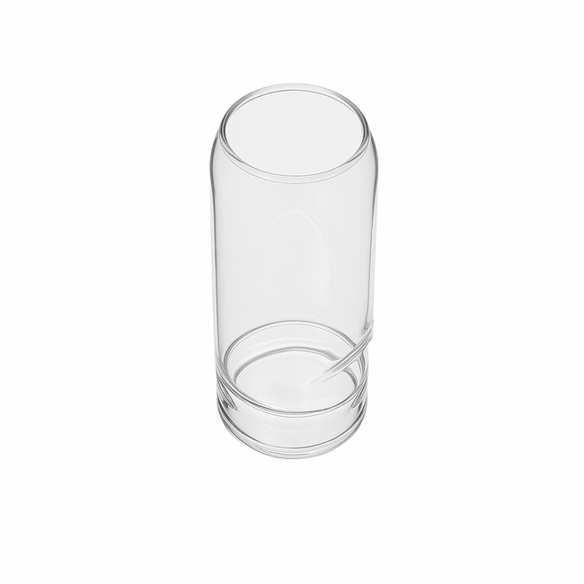 Fire Maple Paralume in vetro borosilicato trasparente per lampada a gas