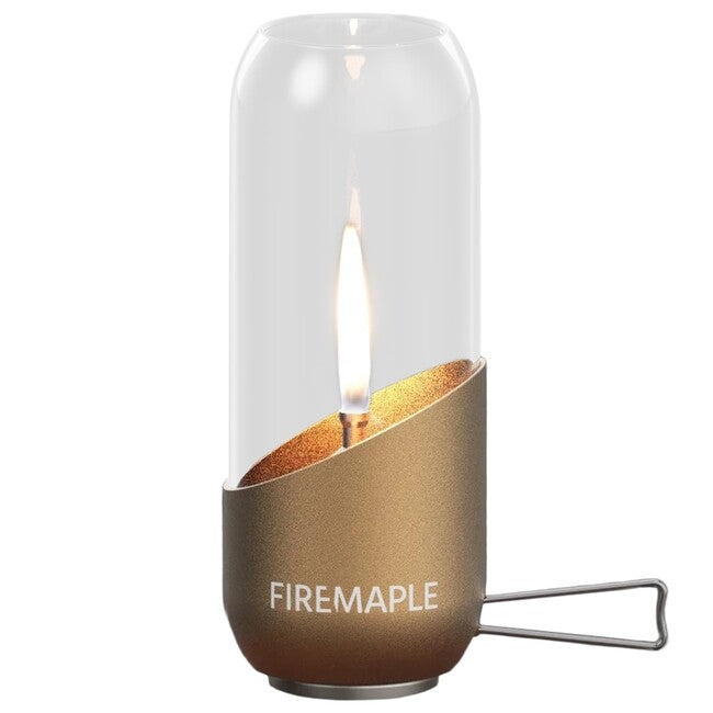 Fire Maple Lanterne a gas con vetro borosilicato, arancione