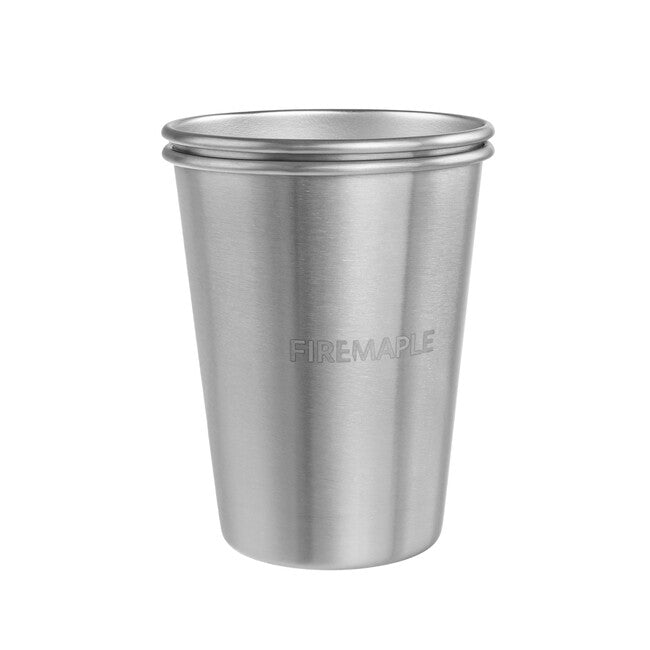 Fire Maple Antarctic bicchieri 2 pezzi in acciaio inossidabile 350 ml, argento