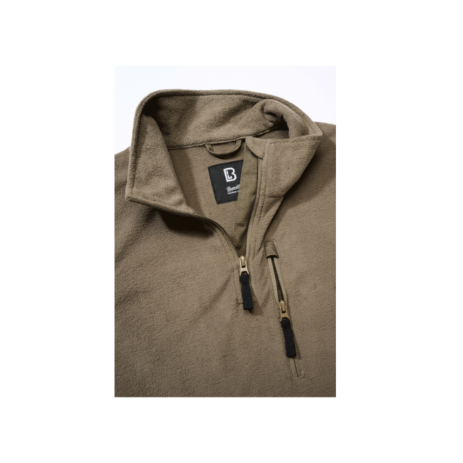 Brandit Troyer fleece giacca in pile, oliva