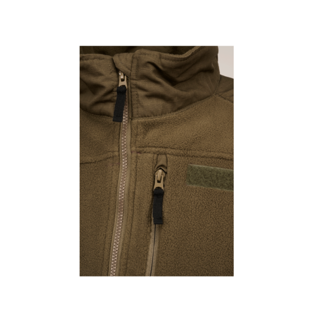 Brandit Giacca in pile Giacca in pile Ripstop, Olive