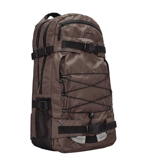 Forvert Laptop Louis zaino 25L, marrone scuro