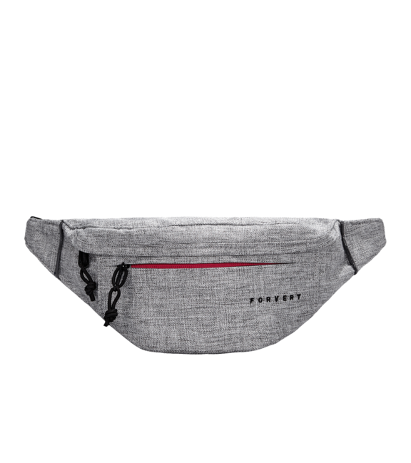 Forvert Melange Levi borsa da rene 2L, grigia melange