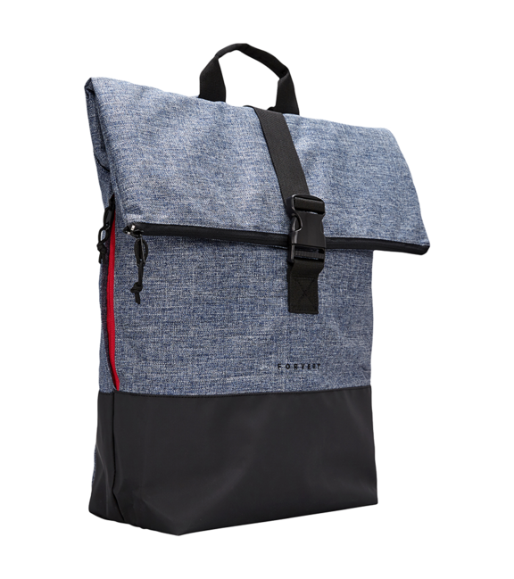 Forvert Melange Lorenz zaino 30L, blu navy melange