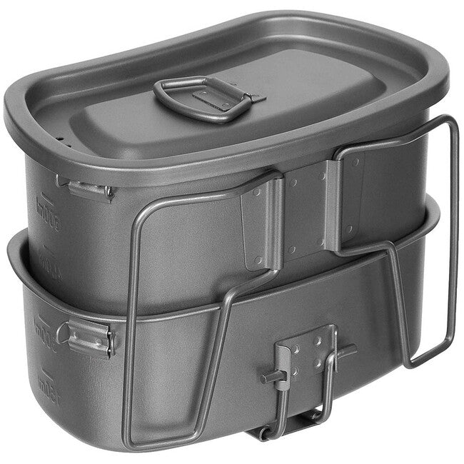 Fox Outdoor Set da cucina 3 pezzi, titanio
