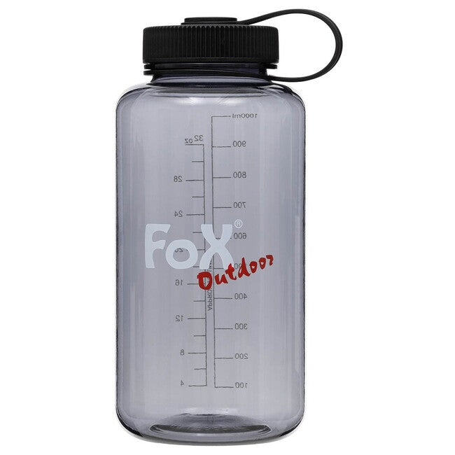 Fox Outdoor Borraccia a bocca larga 1L, grigio