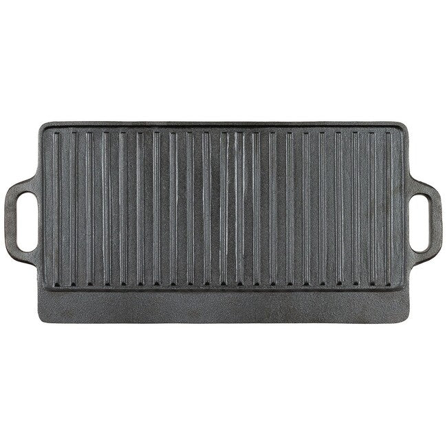 Fox Outdoor Padella Grill, in ghisa, circa 50 x 23 x 1,5 cm