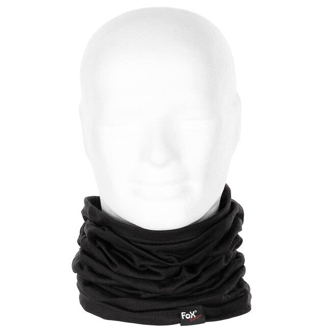 Fox Outdoor Merino Lite scaldacollo, nero