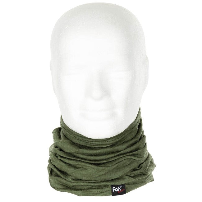 Fox Outdoor Merino Lite scaldacollo, verde OD