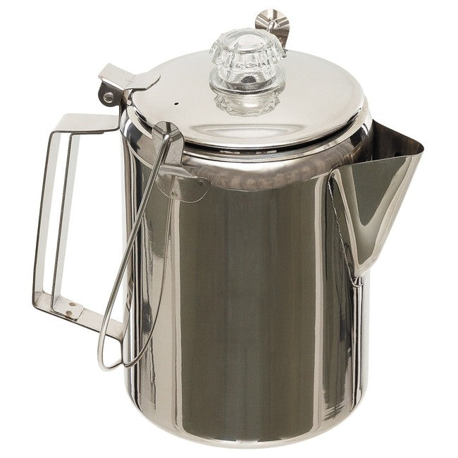 Fox Outdoor Teiera da esterno in acciaio inox con percolatore