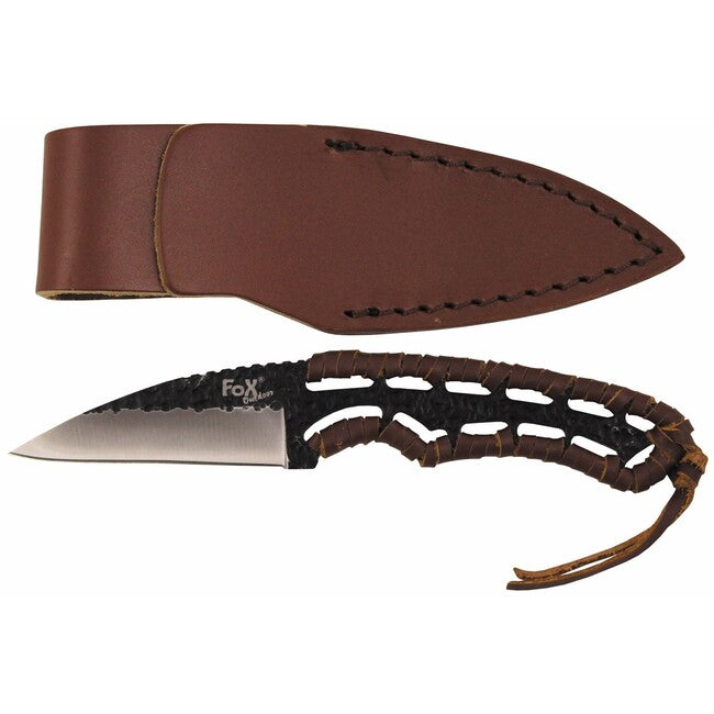 Fox Outdoor Büffel II coltello manico avvolto con fodero