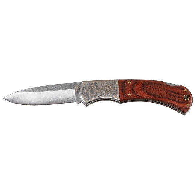 Fox Outdoor Jack coltello manico in legno ornamenti