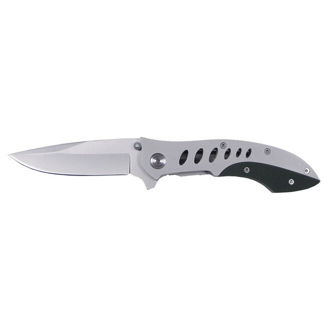 Fox Outdoor Jack coltello a una mano, manico in metallo