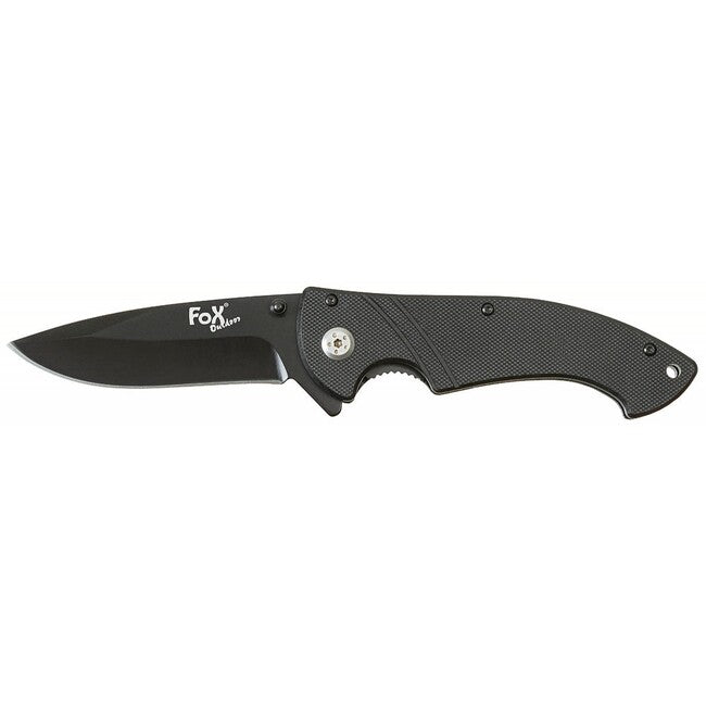 Fox Outdoor Jack coltello a una mano, impugnatura in plastica