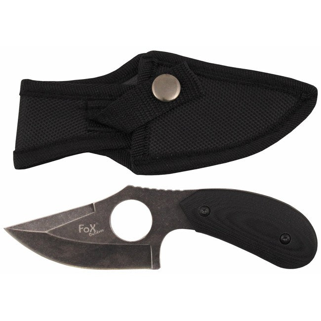 Fox Outdoor FINGER coltello con foro