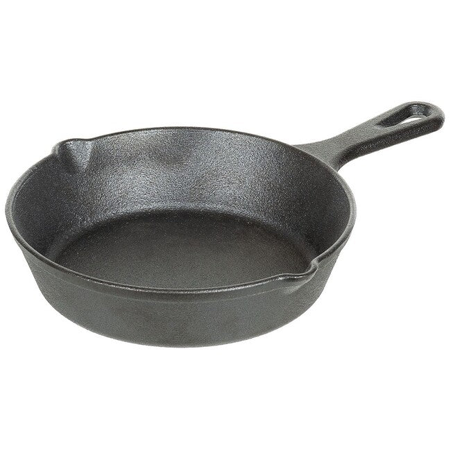 Fox Outdoor Padella con manico, in ghisa, diametro circa 20 cm