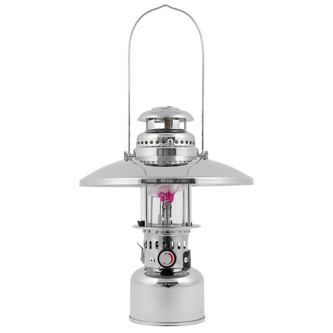 Fox Outdoor Lanterna a gas per esterni con accensione piezoelettrica, riflettore e tasca