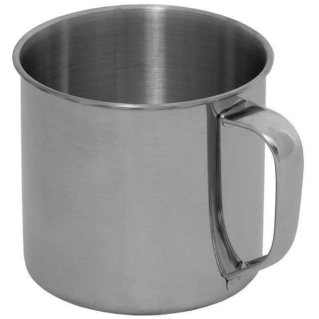 Fox Outdoor Tazza a parete singola, acciaio inox, circa 500 ml