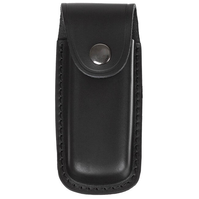 Fox Outdoor Fodero per coltelli, pelle, nero