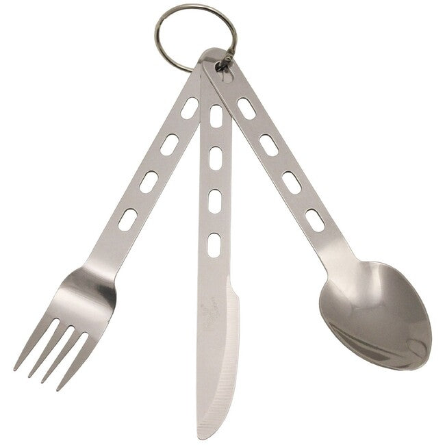 Roxon Set di posate da 3 pezzi extra light, acciaio inox