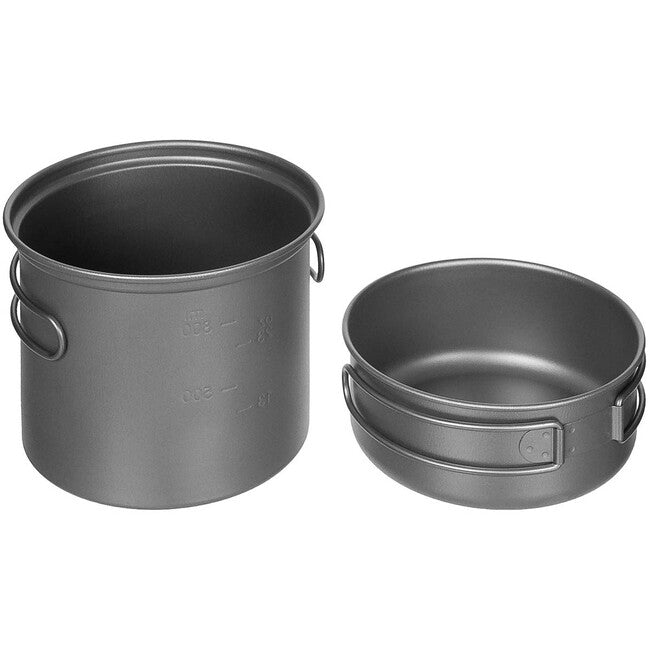 Fox Outdoor Set da pranzo per esterni, titanio