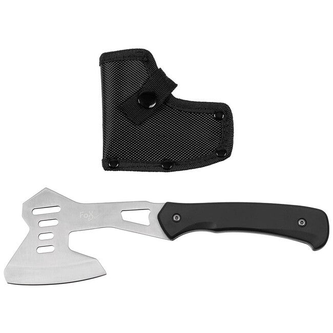 Fox Outdoor Tomahawk, light, manico in abs, fondina