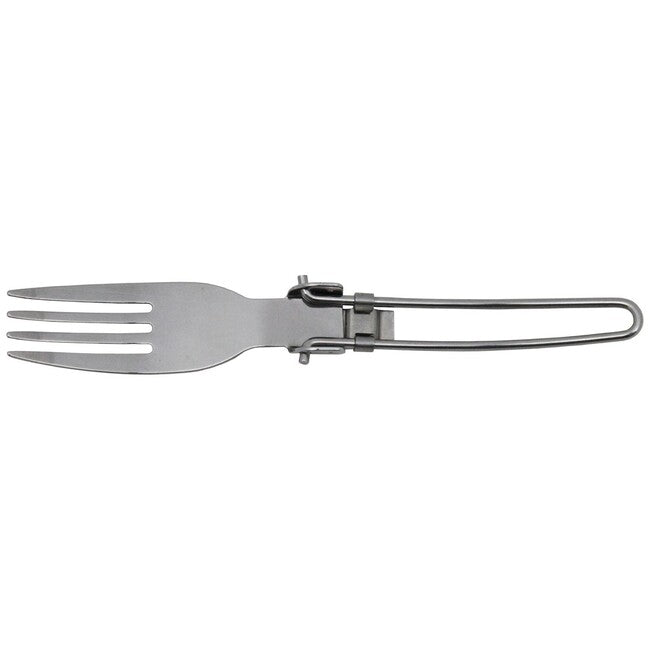 Fox Outdoor Forchetta pieghevole, acciaio inox