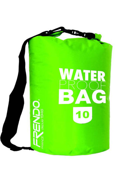 Frendo Borsa impermeabile 10 litri, verde