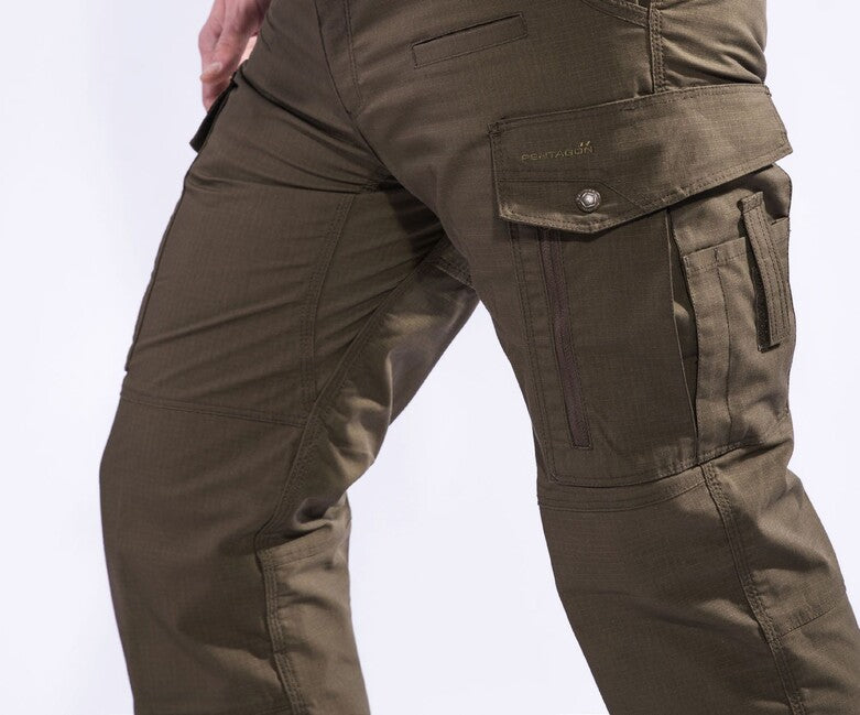 Pentagon Ranger 2.0 pantaloni rip stop, neri