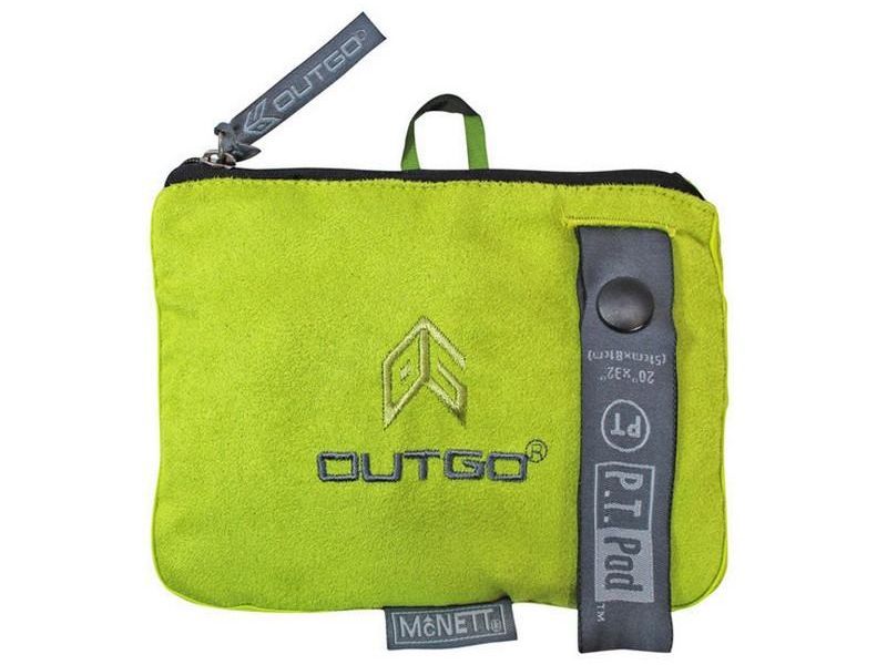 Gear Aid Microfaser PT PoD OUTGO asciugamano da viaggio, verde