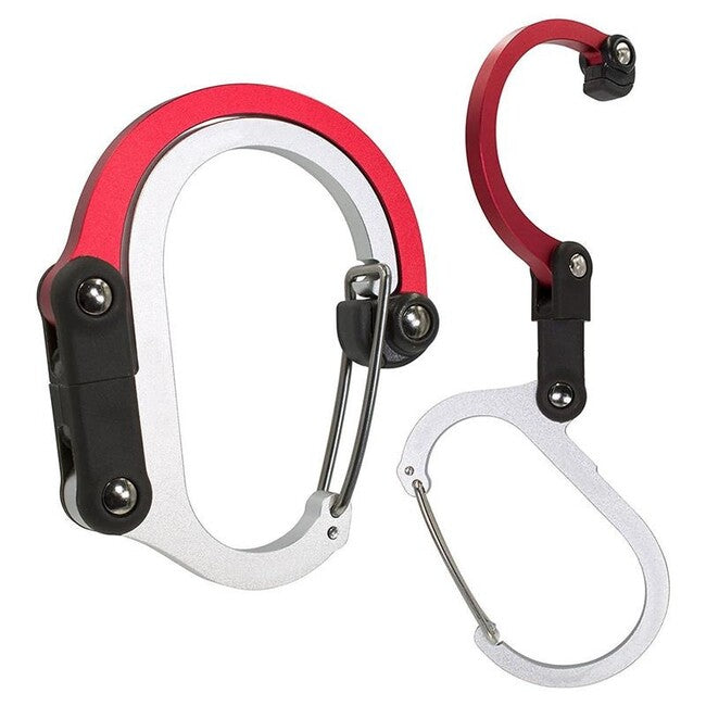 Gear Aid Heroclip Mini moschettone, hot red