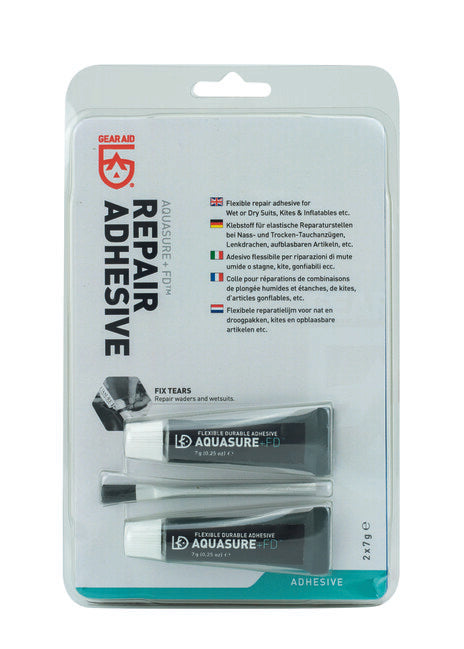 Gear Aid AquaSure +FD sigillante impermeabile per neoprene e gomma - 2 confezioni (14 g)