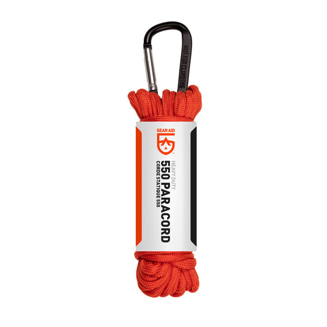 Gear Aid Paracord 550' 9 m, arancione