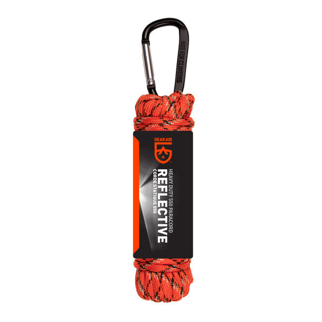 Gear Aid Paracord 550' 9 m arancione riflettente